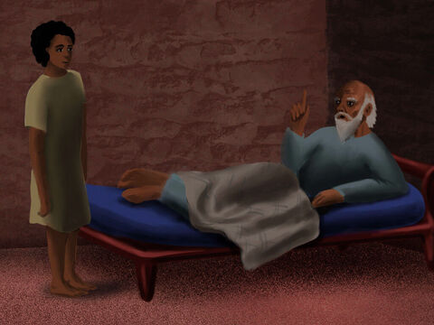 So he told Samuel, ‘Go to bed. If He calls you again, say, “Speak, Lord. I am your servant, and I am listening.”’ – Slide 12