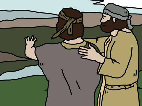 The ten spies who brought a bad report died of a plague. Of all the spies, only Joshua and Caleb survived in the wilderness for 40 years. They both eventually got to live in the land God had promised to them. They had trusted in God and God kept His promises to them. – Slide 15