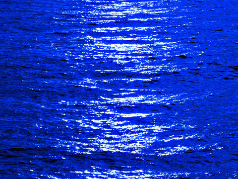 Blue moon ocean reflection. – Slide 17