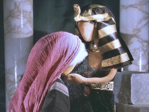 Pharaoh welcomed Sarai into his palace but she did not tell him she was already married to Abram. – Slide 6