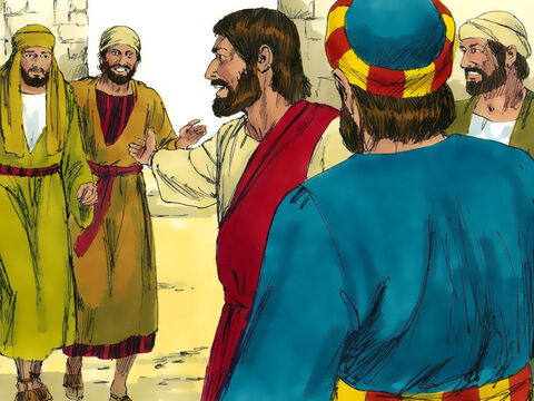 As they approached, Jesus said, ‘Here comes an honest man—a true son of Israel.’ – Slide 11