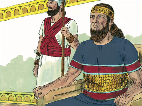 When King Abijah of Judah died, his son Asa succeeded him as King. – Slide 1