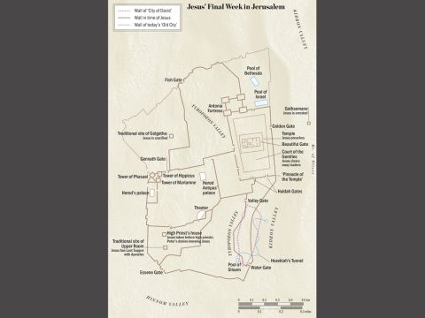 Jesus’ final week in Jerusalem – Slide 8