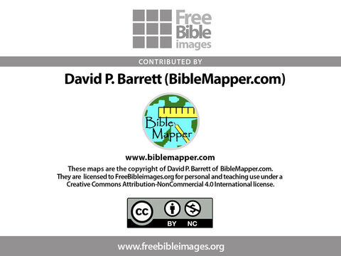 For more information on these maps visit www.biblemapper.com – Slide 13