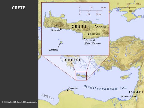 Malta and Sicily. <br/>Paul was shipwrecked nearby on the small island of Malta while being transferred to Rome to stand trial before Caesar (Acts 27-28). – Slide 5
