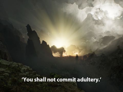 ‘You shall not commit adultery.’ – Slide 15