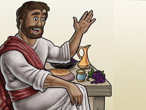 Once inside Jesus sat down and started teaching about the things of God. – Slide 3