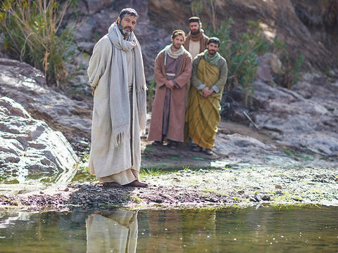 Paul and his companions asked to join the women meeting by the river for prayer. – Slide 7