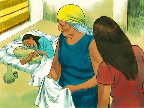 Exodus 1 v 15 The two midwives who helped Hebrew women deliver their babies were called Shiphrah and Puah. – Slide 8