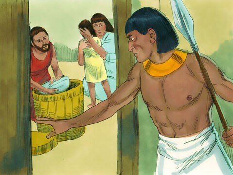 Exodus 1 v 22 So Pharaoh gave orders to his people that every baby boy born to a Hebrew woman must be thrown in the River Nile. – Slide 12