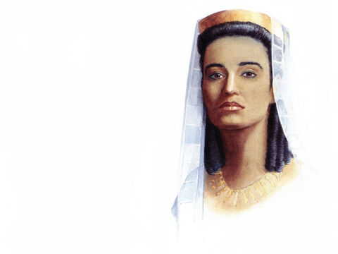 Illustration of Vashti, Queen of Persia, by Pam Masco. – Slide 13