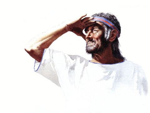 Illustration of Moses’s father-in-law, Jethro, by John Heseltine. – Slide 3