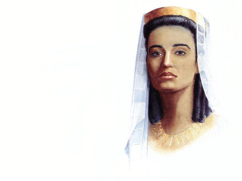 Illustration of Vashti, Queen of Persia, by Pam Masco. – Slide 5