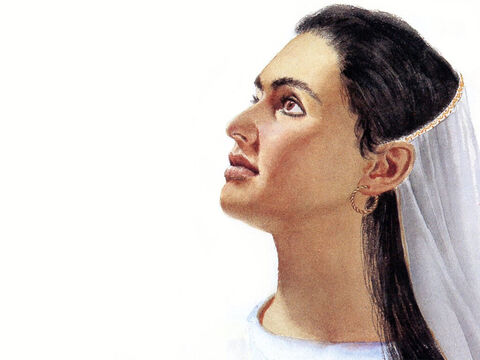 This illustration can be used to represent many female characters in The Bible. – Slide 12