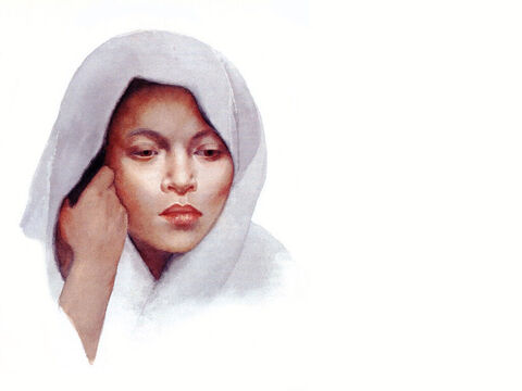 Illustration of Mary by John Heseltine. – Slide 27