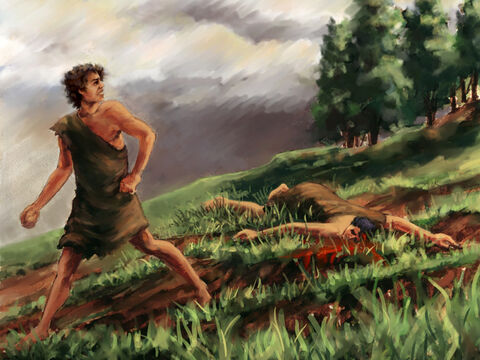 Then the LORD said to Cain, ‘Where is Abel your brother?’ He said, ‘I do not know; am I my brother's keeper?’ – Slide 9