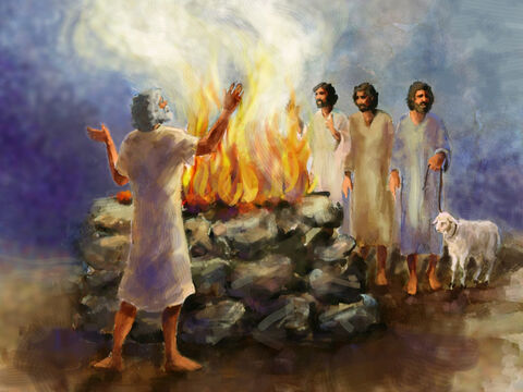 But Noah pleased the Lord. Noah was a good man. He was the most innocent man of his time. He walked with God. Noah had three sons: Shem, Ham and Japheth. – Slide 2