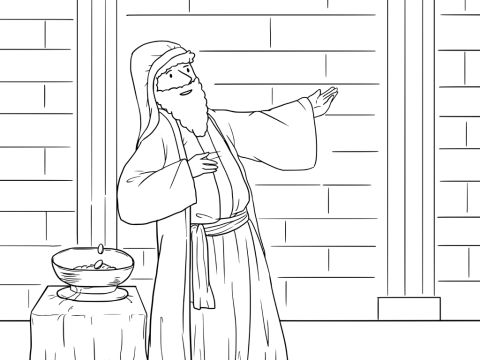 ‘The Pharisee stood alone, away from the tax collector. When the Pharisee prayed, he said, “God, I thank you that I am not as bad as other people. I am not like men who steal and cheat. I thank you that I am better than this tax collector. I give up eating twice a week, and I give one-tenth of everything I earn!”’ – Slide 2