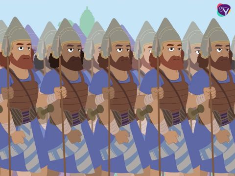 Nebuchadnezzar and his army surrounded the city of Jerusalem. After they destroyed it, the army took the Israelites captive and set off with them back to Babylon. – Slide 2