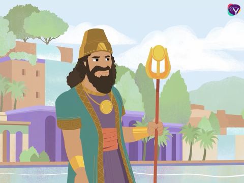 One day, while walking on the roof of the royal palace, King Nebuchadnezzar boasted to himself. ‘Is Babylon not the greatest Kingdom - built by my power and wealth for my glory?’ – Slide 12