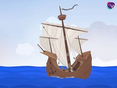So instead of listening to the Lord and going to Nineveh, Jonah got on a ship going in the opposite direction to Tarshish. – Slide 5