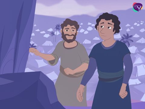 The spies were to explore the city and how it was defended. If anyone found out the purpose of their visit, it could cost them their lives. Besides, if the people of Jericho learned that the Israelites were camping nearby, they might attack them unexpectedly. It was top secret mission. – Slide 5