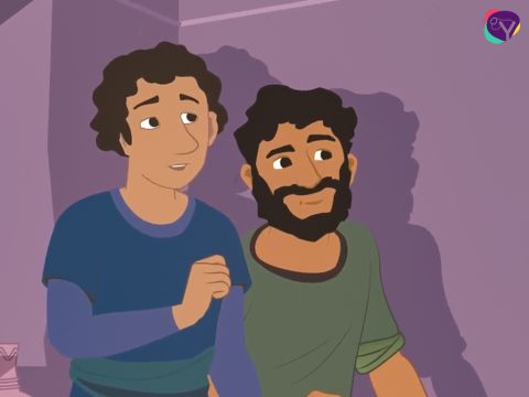 The spies promised, ‘When the Lord delivers Jericho into our hands, we will show kindness and faithfulness both to you and to your household.’ <br/>The spies had to return to Joshua and the people of Israel, but after everything that had happened it was very risky for them to be seen in the city. – Slide 13