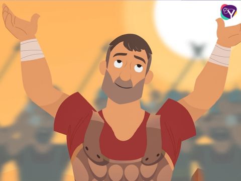 When the spies returned to the camp, they told Joshua everything that had happened to them. He was amazed at how God took care of them. <br/>What's more, Joshua found out something very important. The people of Israel might have fears about attacking the city of Jericho, but the people of this large and powerful city were more afraid of them and their God. <br/>If God is with us, we have nothing to fear. – Slide 16