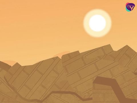 … then in an instant the walls of Jericho fell down flat. – Slide 24