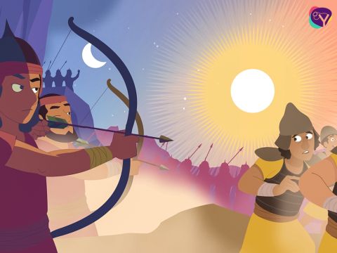 So Joshua prayed to the Lord with great confidence, ‘Sun, stand still over Gibeon and moon stand still over Valley of Aijalon.’ – Slide 10
