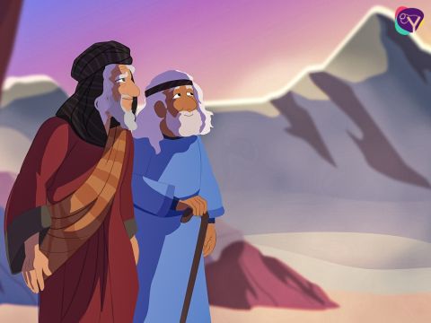 ‘God promised to give me and my family the area around Mount Hebron. I'm now 85, but I still feel strong and healthy and I want to fight the giants that live in the cities near mount Hebron, so I can have the land God promised to me.’ Joshua blessed Caleb and gave him Hebron as his inheritance. – Slide 10