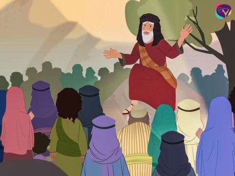 ‘We have decided we will serve only the Lord our God,’ the people of Israel promised in one voice. <br/>It was a special day, a time when they looked back at all God had done for them. They chose to recommit their lives to God in front of Joshua. And we can choose to follow God and obey His commands too. – Slide 18