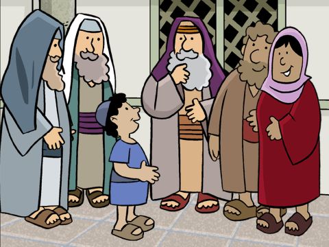The teachers had been astonished how much Jesus knew about God’s laws and how well He understood them. How did a young 12-year-old boy know so much about God and how to obey Him? They were amazed. – Slide 16