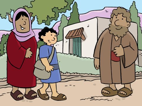 They all travelled back to Nazareth. Jesus obeyed both Mary and Joseph but He continued to learn all He could from His heavenly father and obey Him too. – Slide 18