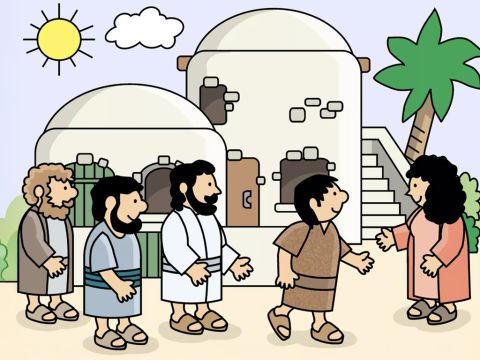 The man went running back to his home praising and thanking God for healing him. – Slide 11