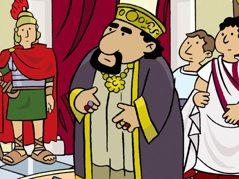 Agrippa asked Paul, ‘In such a short time do you think you can talk me into being a Christian?’ – Slide 8