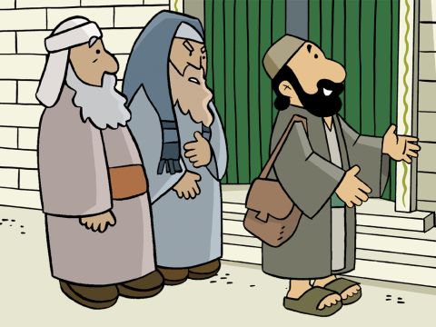 Paul was recognised by some religious Jews who wanted him to stop talking about Jesus. – Slide 2