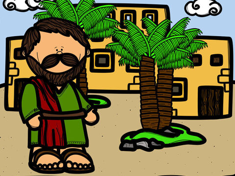 One of Jesus’ friends called Thomas had not been in the room when Jesus appeared. – Slide 5