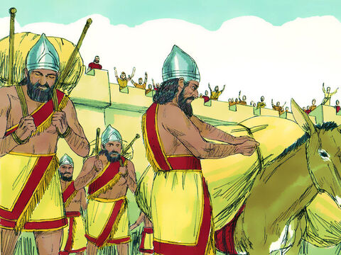 The Babylonians laid siege to the city of Jerusalem with Daniel trapped inside the city. – Slide 3