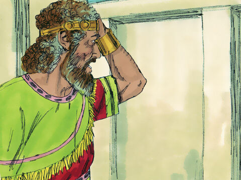 A while later Bathsheba got a message to David saying, ‘I am pregnant.’ – Slide 4
