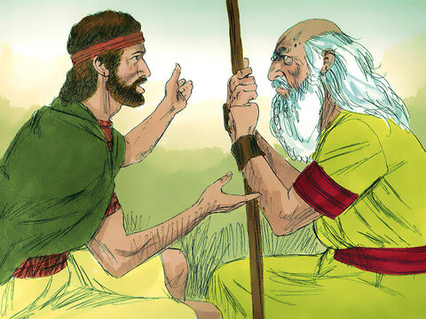 David fled to Ramah to see Samuel and tell him all that Saul had done to him. – Slide 13