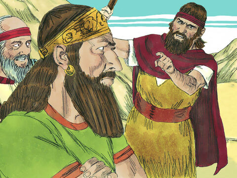 When the King saw Elijah he accused him of being a troublemaker. Elijah replied, ‘I have not made trouble but you and your family have by abandoning the Lord’s commands and worshipping Baal. – Slide 8
