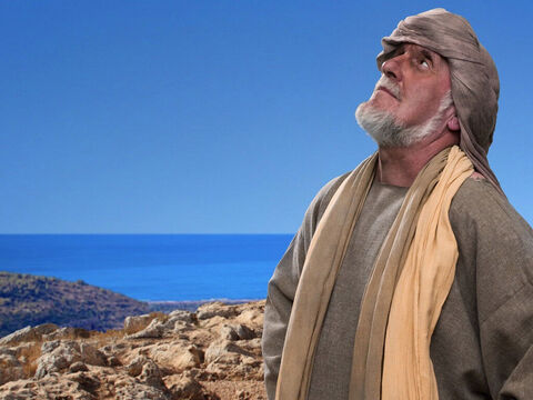 The servant was sent to look for any sign that God had answered Elijah’s prayer. – Slide 13