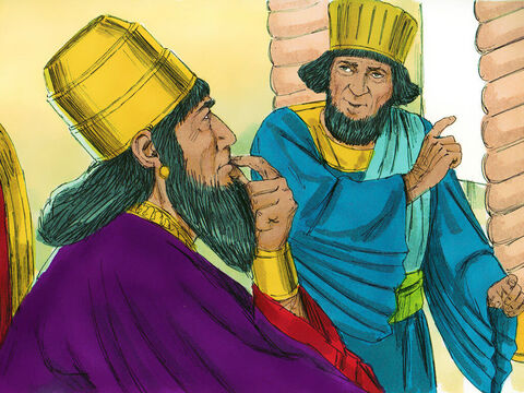 Haman went to the King and said, ‘There are people living in the land who have their own laws and obey them rather than the King’s commands. – Slide 18