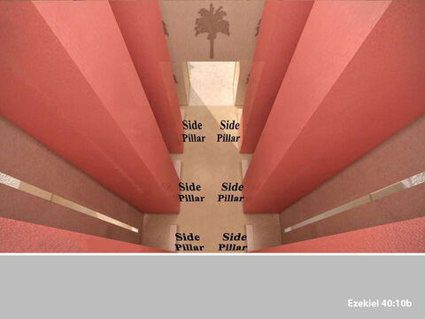 The side pillars between the rooms were of the same size also. – Slide 6