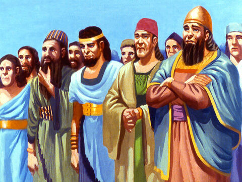 Within the royal court were people of many different nations and customs - people who had been conquered and then chosen to help King Nebuchadnezzar rule his empire. – Slide 2