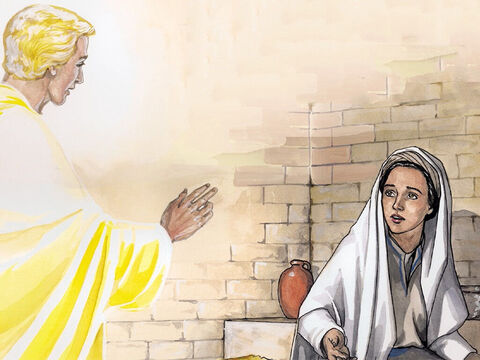 So the angel said to her, ‘Do not be afraid, Mary, for you have found favour with God! – Slide 4