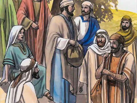 Now at that very moment His disciples came back. They were shocked because Jesus was speaking with a woman. However, no one said, ‘What do you want?’ or ‘Why are you speaking with her?’ – Slide 7