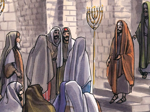 Now Jesus came to Nazareth, where He had been brought up, and went into the synagogue on the Sabbath day, as was His custom. – Slide 2