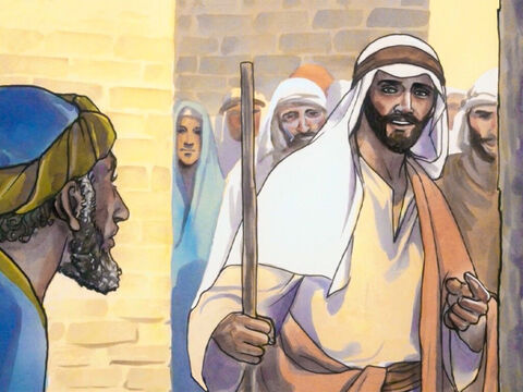 ‘Follow me,’ Jesus said to him. And Matthew got up and followed Him. – Slide 2